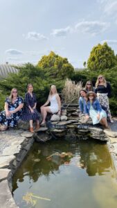 With friends at Tabora Winery